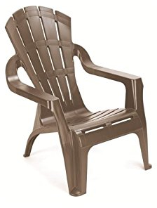 Stapelbarer Monoblock-Sessel, mit Armlehnen, Made in Italy, 75 x 86 x 86 cm, Farbe anthrazit