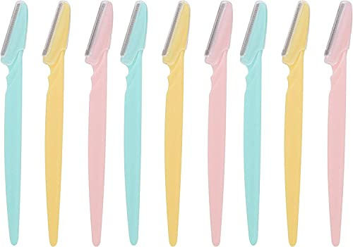 Fine Lines - Eyebrow Razor - Pack of 12, with Guarantee | Face Razors for Women, Manual Shavers before Makeup | Eyebrow Shaper, with Dermaplaning Razors for Face | Facial Hair Remover