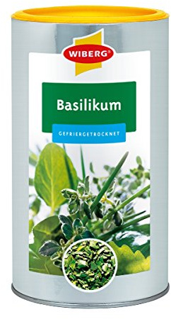 Wiberg Basilikum gefriergetrocknet in der Aromabox, 1er Pack (1 x 55 g)