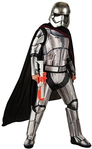 Rubie's 3810670 - Stormtrooper Commander Adult, STD, silber/schwarz
