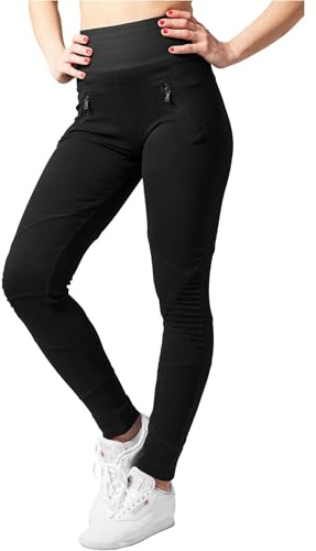 Urban Classics Damen Leggings Interlock High Waist