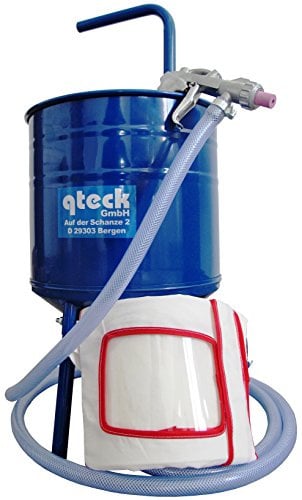 mobiler druckloser Sandstrahler Sandstrahlgerät 15 ltr. | Typ SSZF-15, 3,7 Gal.