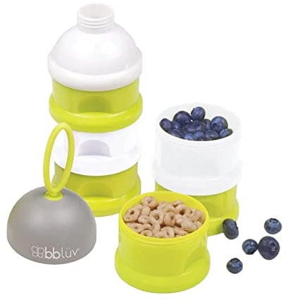 bblüv - Döse - Multi-contenants empilables & multifonctions pour liquide et nourriture - Idéal pour bébé et petit enfant