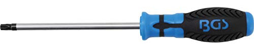 BGS Schraubendreher - T-Profil mit Bohrung T40 - Klingenlänge 150 mm