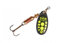 DAM Fz Spinner Standard Gr. 3 6g Black Yellow 5131003 Forelle Barsch Hecht