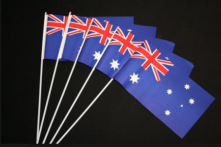 Everflag Papierfähnchen: Australien 1000er Packung