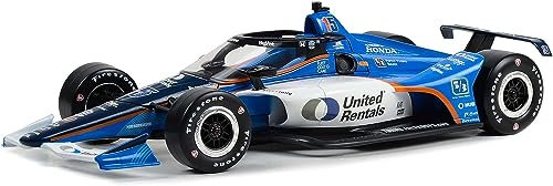 Greenlight 11193 Dallara IndyCar #15 Graham Rahal United Rentals Rahal Letterman Lanigan Racing NTT IndyCar Serie (2023) 1/18 Druckguss Modellauto