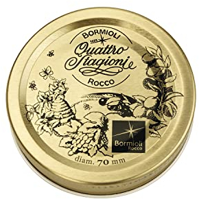Bormioli Quattro Stagioni 894560M21021990 Couvercle pour Pots de Conserve 70 mm (25 – 0,5)