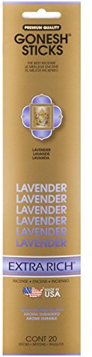 Gonesh Extra Reichhaltige Lavendel-Räucherstäbchen