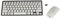 Tacens LEVIS COMBO, Pack de Teclado y Ratón Inalámbrico Blanco, Wireless 2.4G, Ratón Ambidiestro,Teclado Qwerty Español