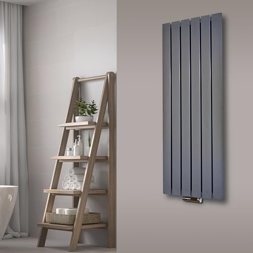 Badheizkörper Design Peking 120 cm 799 W Edelstahloptik SZAGATO | 120x47cm Heizkörper Handtuchheizkörper Mittelanschluss Handtuchwärmer Designheizung Made in Germany