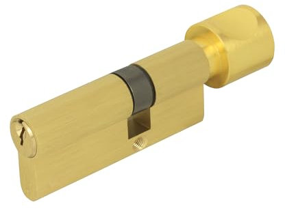 Domino - Cilindro di chiusura DMO 36/36G M1 + pomello [serratura a cilindro profilo] con 3 chiavi