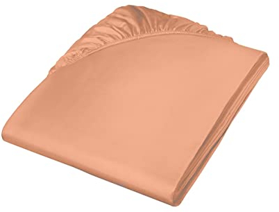 Fleuresse Mako-Satin Spannbettlaken, 140 x 220 cm