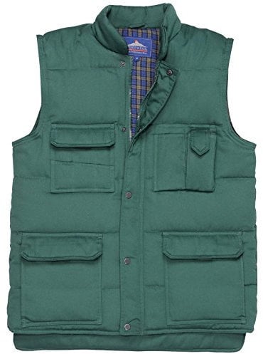 Portwest Shetland Bodywarmer, Size: XL, Colour: Bottle Green, S414BGRXL