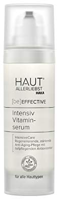HAKA intensives Vitamin Serum, 30ml, Gesichtspflege, Anti-Aging, schnell einziehende Feuchtigkeitscreme für Tag & Nacht, mit Vitamin E, vegan, für empfindliche Haut