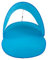 ocona Pop-Up Strandmuschel, Sonnenzelt mit Tasche, SaveSun, blau