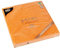 20 Servietten ROYAL Collection 1/4-Falz 40 x 40 orange Ornaments