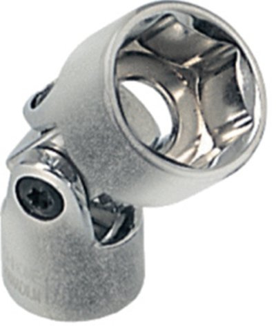 KS Tools 917.3944 3/8 CLASSIC Sechskant-Stecknuss mit Gelenk, 13mm