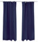 Victoria M. Aurora Verdunkelungsvorhang Blickdicht Thermovorhang mit Kräuselband, für Gardinenstangen und -schienen 140 x 245cm, Blau, 2er Pack
