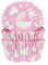 House of Marie 50 Muffinförmchen, Baby, rosa