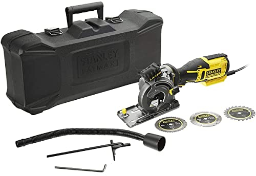 STANLEY FME380K-QS Mini-Sierra Circular de Mano 650W 89mm, 650 W