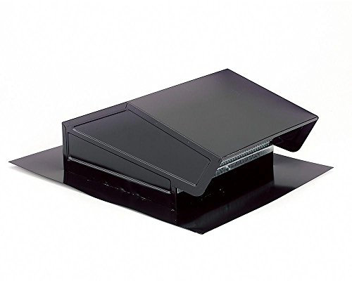 Broan-NuTone 634M - Tapa de Techo de Acero para conducto Redondo de 6 Pulgadas, para Campanas extractoras, Ventiladores LoSone y Ventiladores de ventilación de baño, Color Negro