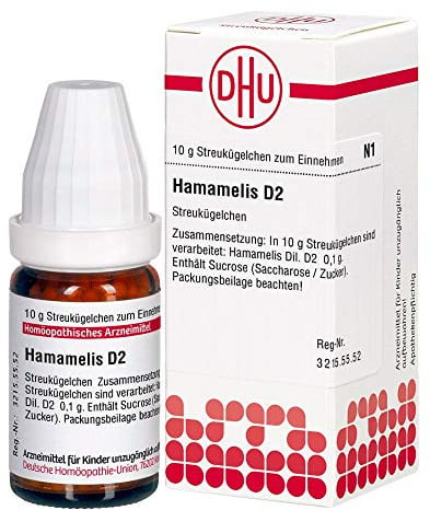 DHU Hamamelis D2 Streukügelchen, 10 g Globuli