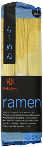 Hakubaku Nouilles Japonaises Bio Ramen 270 g - Lot de 4