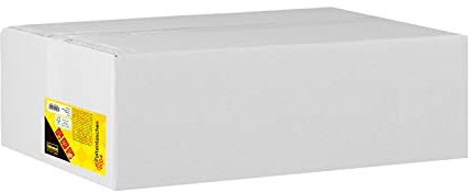 Idena 10253 - Versandtaschen DIN B4, 100 Stück haftklebend, Faltentaschen mit 4 cm Bodenfalte, Briefumschläge ohne Fenster, aus 150 g/m² FSC-Recycled Papier in Braun