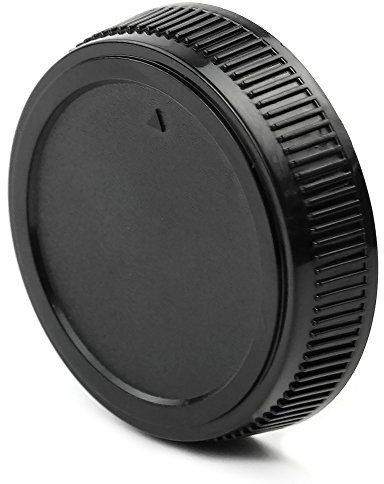 CELLONIC Objektivdeckel Rückseite kompatibel mit walimex pro 100mm 2.8, 100/3,1, 135mm 2.0, 135/2.2, 16mm 2.0, 16/2,0, 50/1,5, Bajonett Kappe Schutzdeckel Micro 4/3 MFT Micro Four Thirds