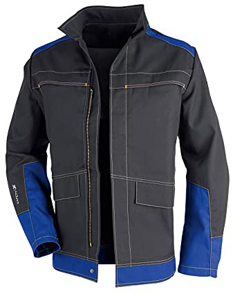 KÜBLER ACTIVIQ Strickjacke – Arbeitsjacke im Stricklook mit Reflex-Details für Werkstatt & Logistik