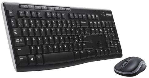 Logitech MK270 - Teclado (RF inalámbrico, Hogar, Turco, PC/server, Estándar, Derecho)