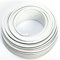 Cable para altavoces (2 x 2,50 mm², 25 m, CCA, cable de audio), color blanco