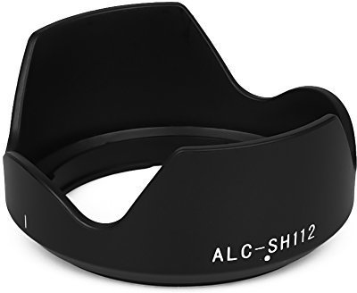 Gegenlichtblende Sonnenblende kompatibel mit Sony NEX SEL 18-55mm 16mm SH-112 ALC-SH112