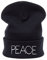 morefaz Beanie Hüte Mützen Damen Herren Jungen Bastard Meow Swag Wasted Diamant TM (Peace)