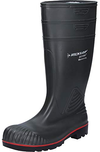 Dunlop Protective Footwear, A442631, Acifort Heavy Duty Full Safety, Grün Foncé/Rouge, Größe 47 EU
