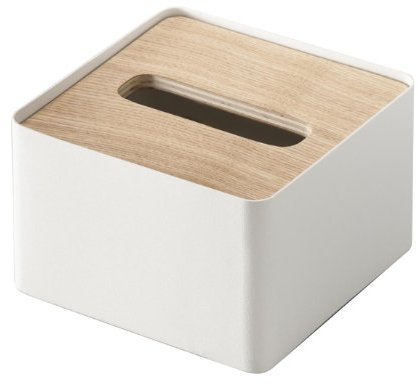 Yamazaki – Taschentuchbox weiß quadratisch