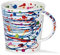 DUNOON Drizzle Blue Cairngorm Tasse Dunoon