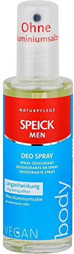 Speick Men Deo Spray – Natürliches Deodorant ohne Aluminiumsalze (ACH) mit Langzeitschutz & Frischekick, 75 ml