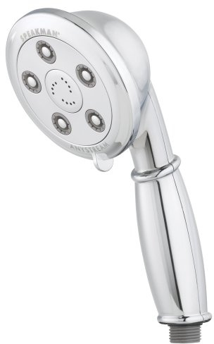 Speakman VS-3011 Chelsea Anystream Multi-Function Handheld Shower Head, 2.5 GPM, Polished Chrome