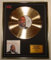 Barry White CD Gold Disc Record Limited Edition The Love Album
