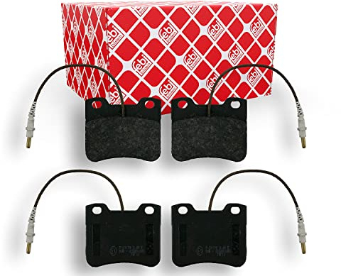 febi bilstein 16243 Bremsbelagsatz, 1 Stück | Kompatibel mit: CITROËN SAXO, PEUGEOT 106 I, 106 II