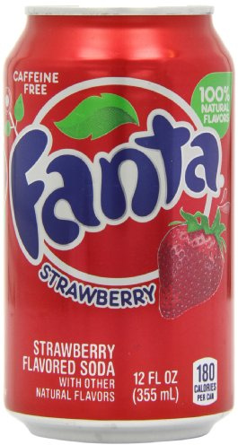 Fanta Strawberry 12 oz 355 ml (Pack of 3)