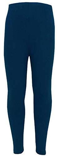 A2Z 4 Kids Girls Legging Soft and Stylish Stretchy Trendy Fashion Plain Viscose Leggings - Viscose Legging Teal 3-4