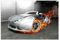 Bilderwelten Gaming Fototapete 3D inkl. Kleister 288x190cm - Vliestapete Made in Germany - Gamer Tapete Gaming Room - Auto in Flammen Tapete Gaming Zocker - Tapete Gaming Zimmer Jugendzimmer T_2433