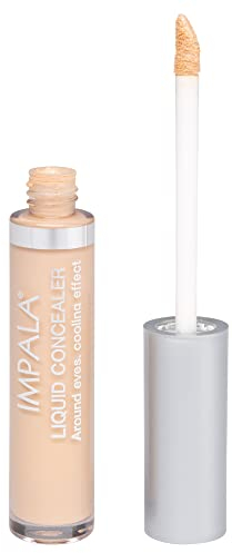 IMPALA - Concealer Nr 1 | Concealer für Augenringe, Taschen, Flecken, Rötungen und Unvollkommenheiten | Contouring Make up und Highlighter, Lang anhaltend | Erfrischungseffekt, Beauty-Creme | 6 ml