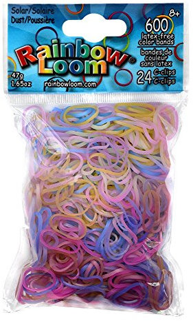 NEW!!! Original Rainbow loom- Color changing solar bands!! Dust ( Assorted Colors) by Rainbow Loom