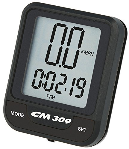 Ciclosport Drahtloser Fahrradcomputer cm 309 (Black Edition)