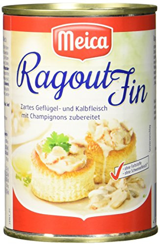 Meica Ragout Fin Zartes Geflügel- und Kalbfleisch, 400 g