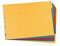 Elba 400024911 Karton-Register, A-Z, ohneST/SCH, A4, 5-teilig